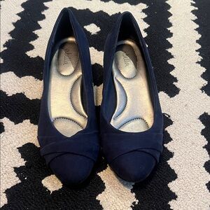 Abella Women's Dark Blue Wedges